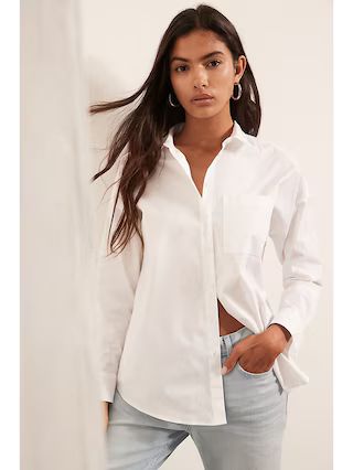 Oversized Tech-Stretch Shirt | Banana Republic (US)