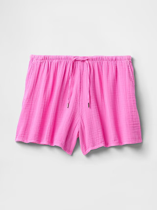 Crinkle Gauze Easy Shorts | Gap (US)