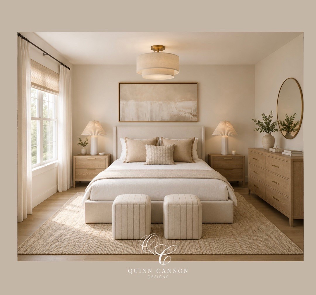 Soft neutrals, natural textures, and warm wood tones creating the dreamiest calm retreat 
A bedroom that feels bright, elevated, and effortlessly cozy from morning to night.

#BedroomInspo #NeutralBedroom #ModernOrganic #CoastalBedroom #BedroomDesign #InteriorInspo #WayfairFinds #HomeStyling #OrganicModern #CozyBedroom

#LTKHome #LTKTravel #LTKmomlife
