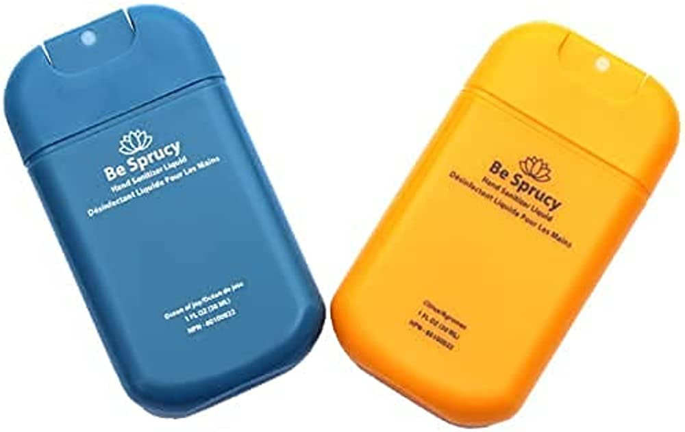 Be Sprucy ™ - Hydrating - Portable - Hand Sanitizer Spray - Aloe - 70% Alcohol - 30ml (Mix, 60 ... | Amazon (CA)
