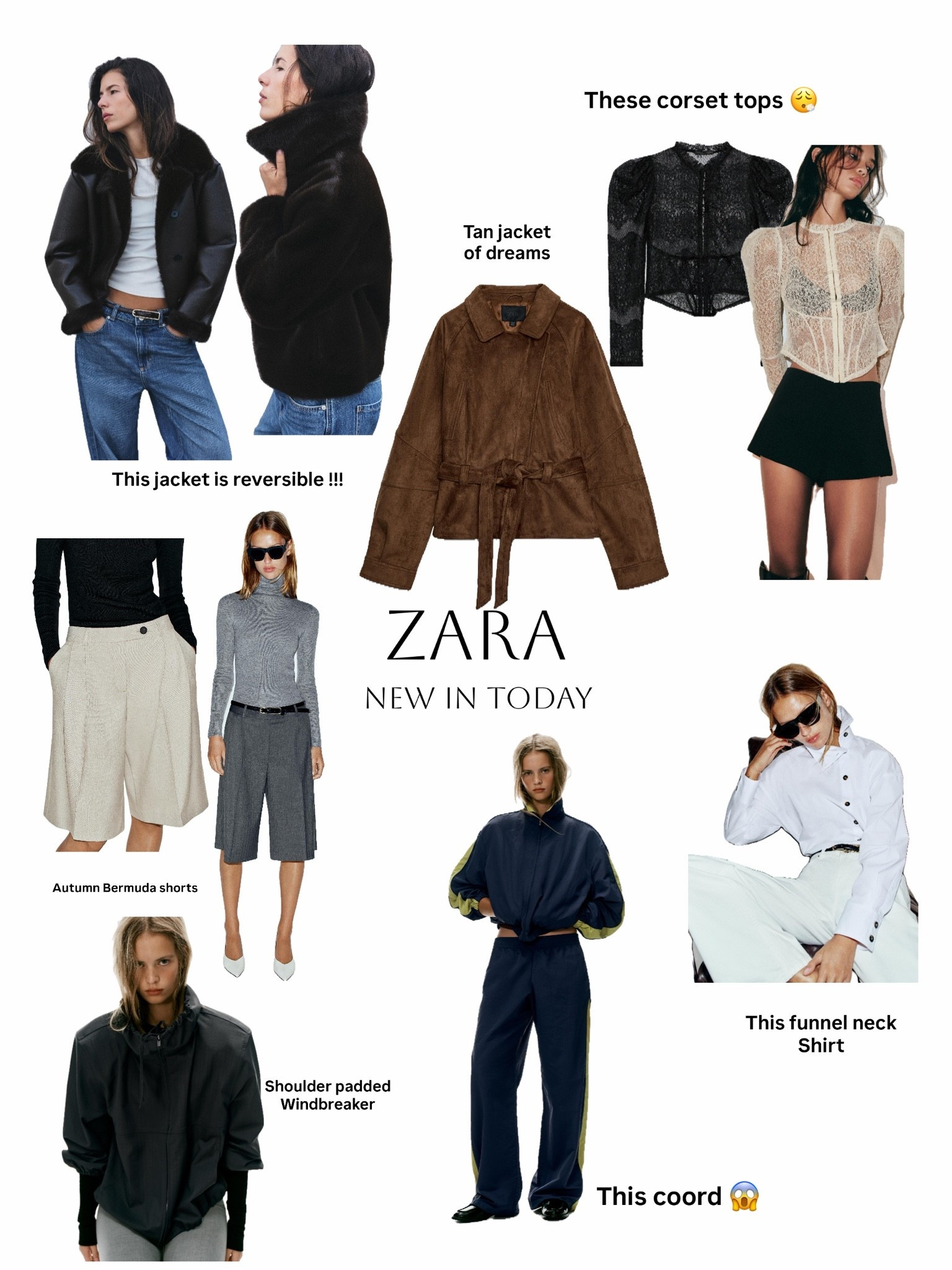 NEW IN @Zara wishlist please for autumn winter!!!! I want it all !!! #falloutfits #zara #autumnoutfits