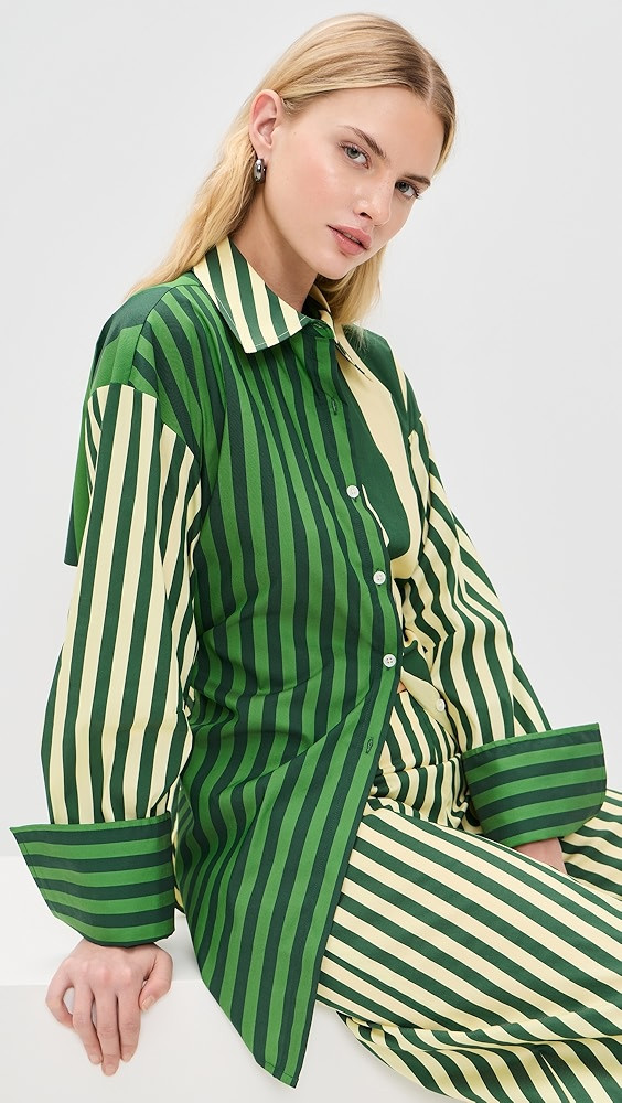 Loch Poplin Button Up Top | Shopbop