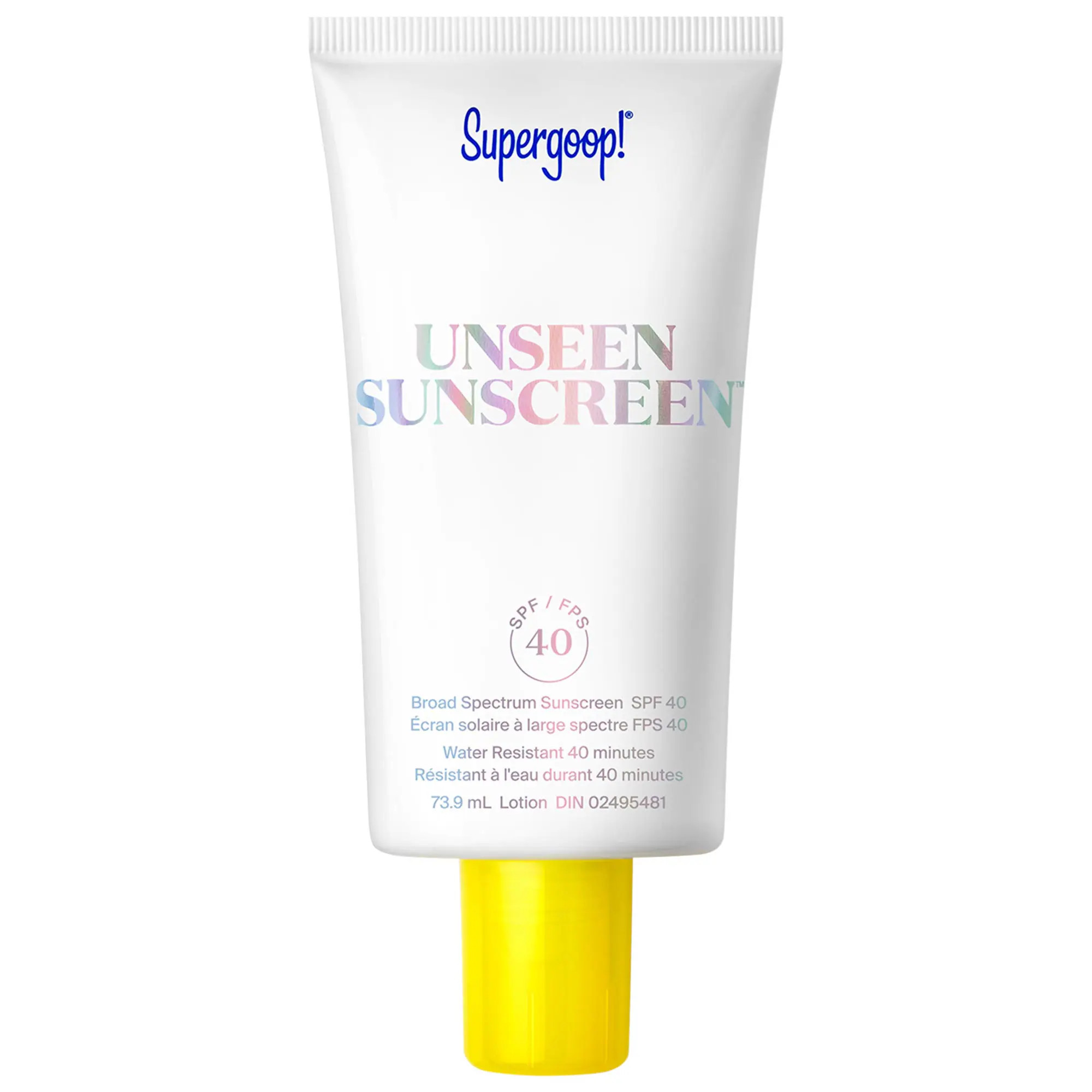 Supergoop! Unseen Sunscreen Invisible Broad Spectrum SPF 40 PA +++ 2.5 oz/ 73.9 mL | Sephora (CA)