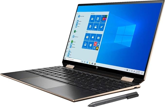 HP Spectre x360 GEM Cut 13.3" FHD Touch Laptop, Intel i7-1065G7, 16GB RAM, 512GB SSD, Bang & Oluf... | Amazon (US)