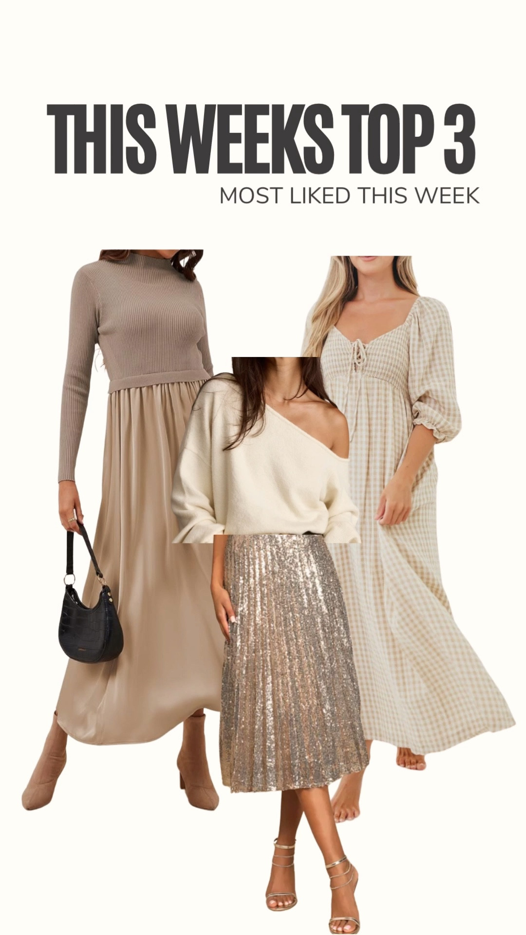 Weekly top 3 ✨