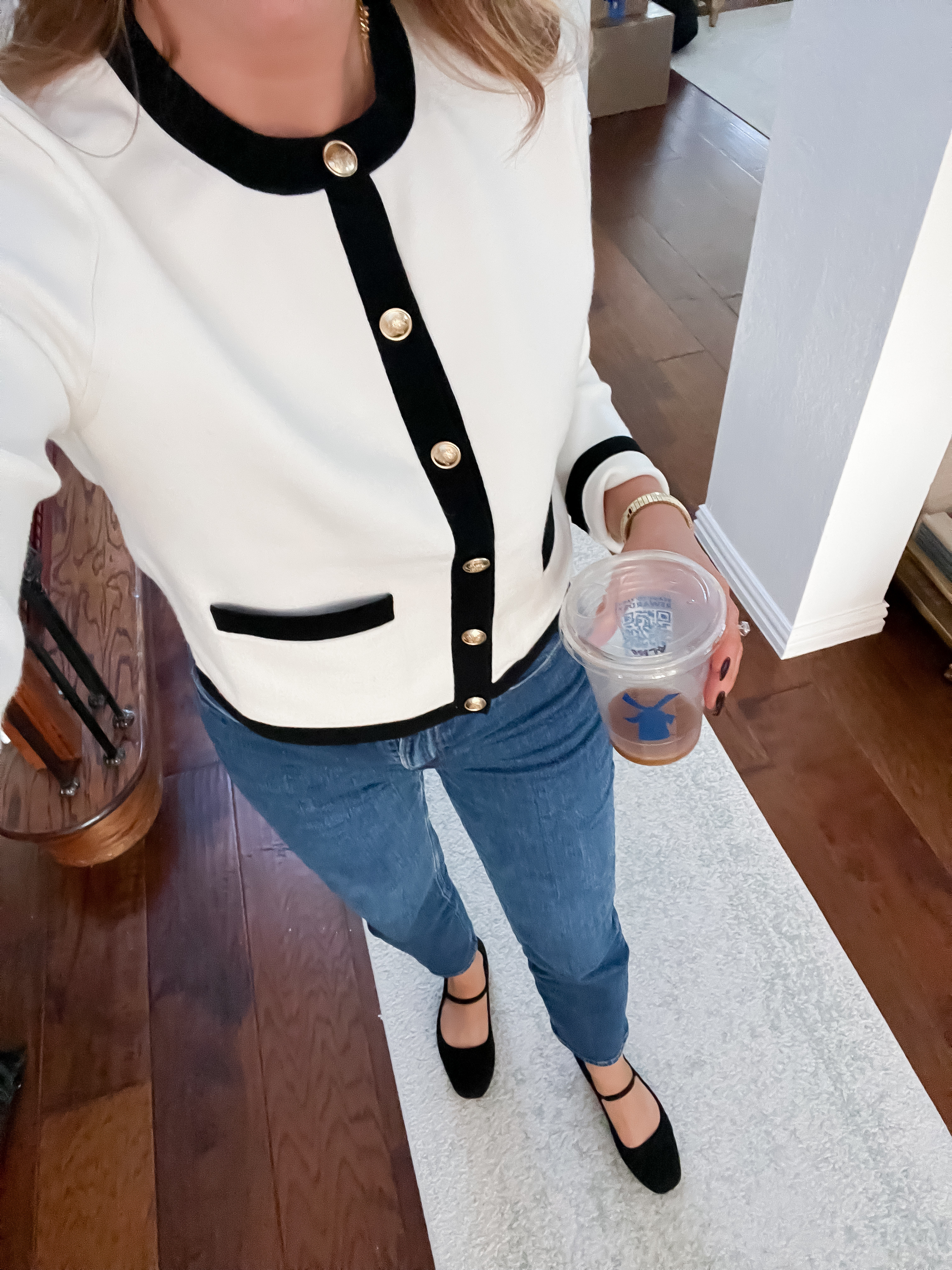 Love how easy this look came together! Jeans, ballet flats and a lady jacket is the perfect workwear outfit. 😊

#LTKSeasonal #LTKWorkwear #LTKStyleTip