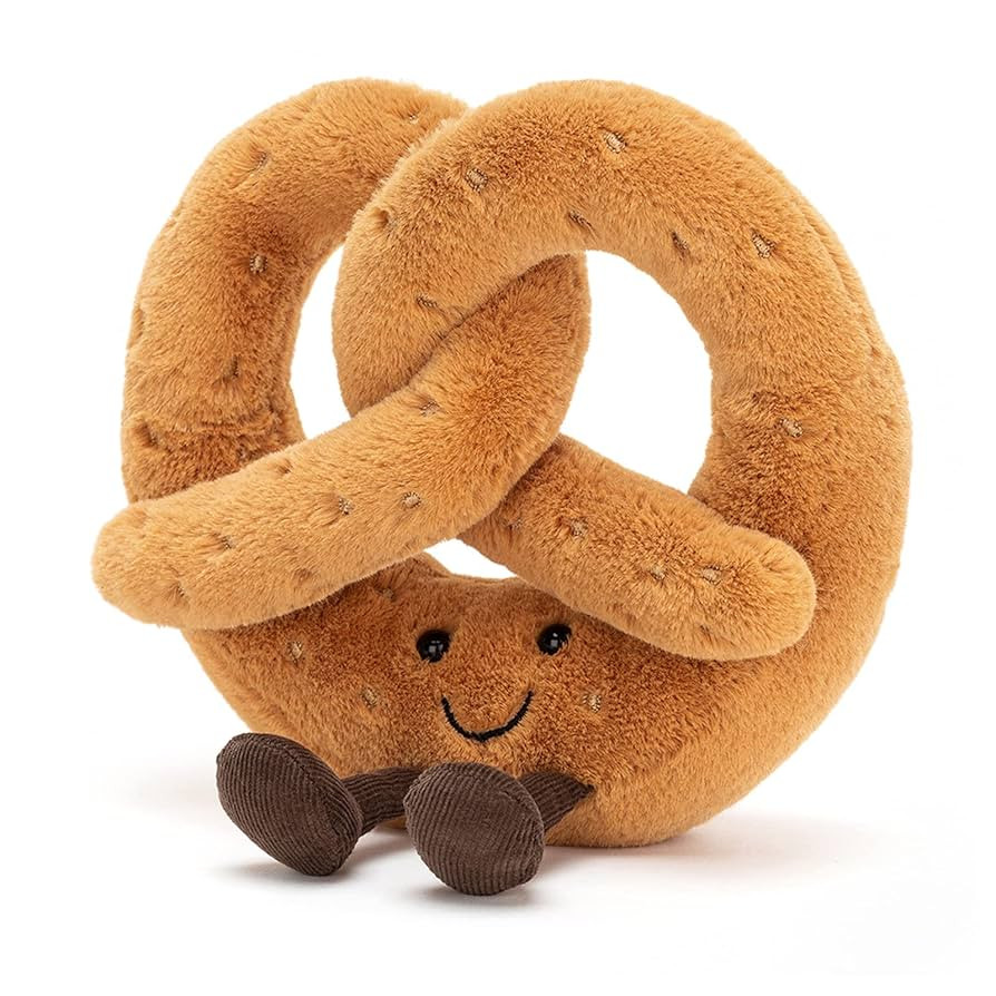 Jellycat Amuseables Pretzel Stuffed Toy, 7 inches - Food Plush - Fun Gift Idea | Amazon (US)