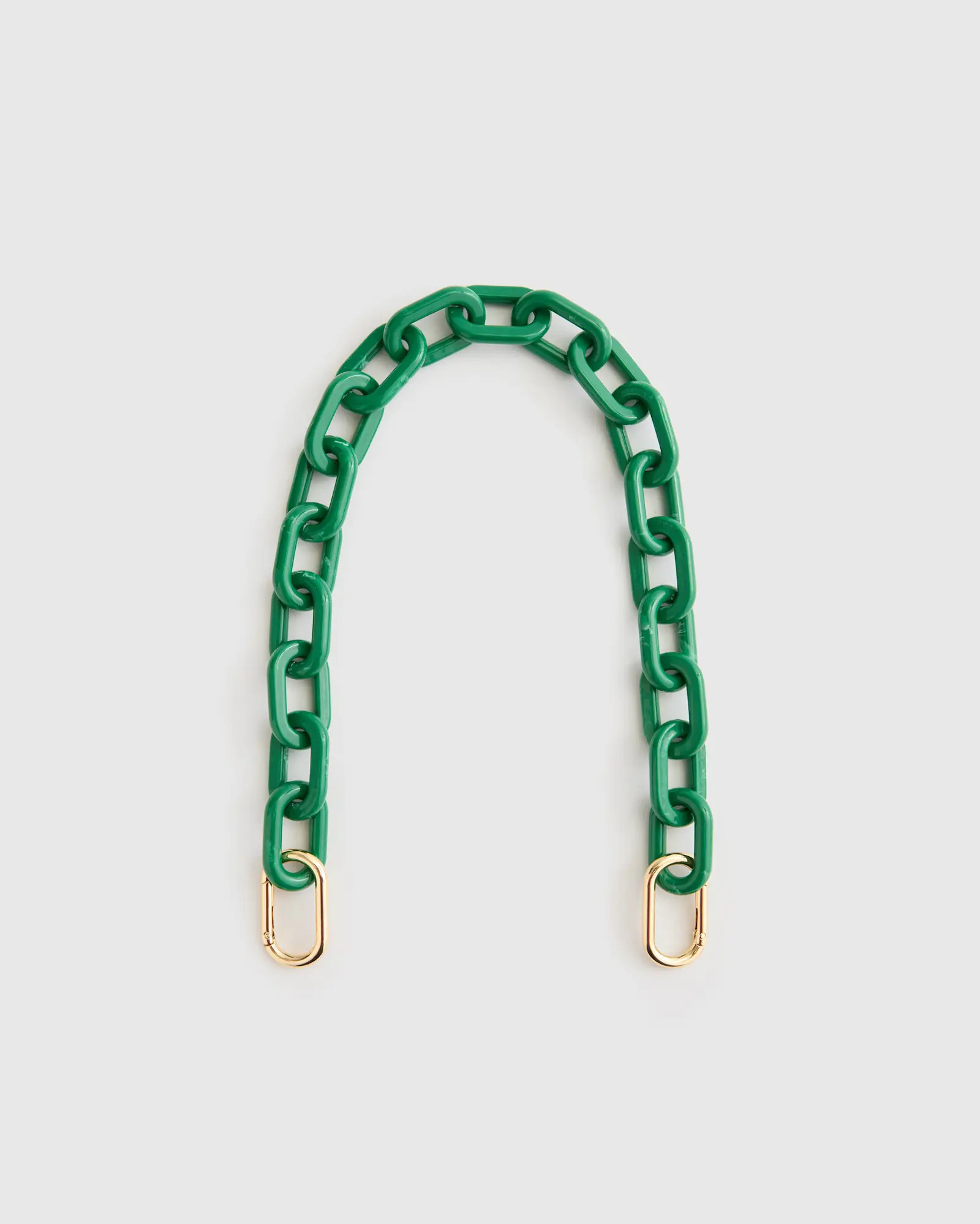 Resin Shoulder Strap in Emerald | Quince