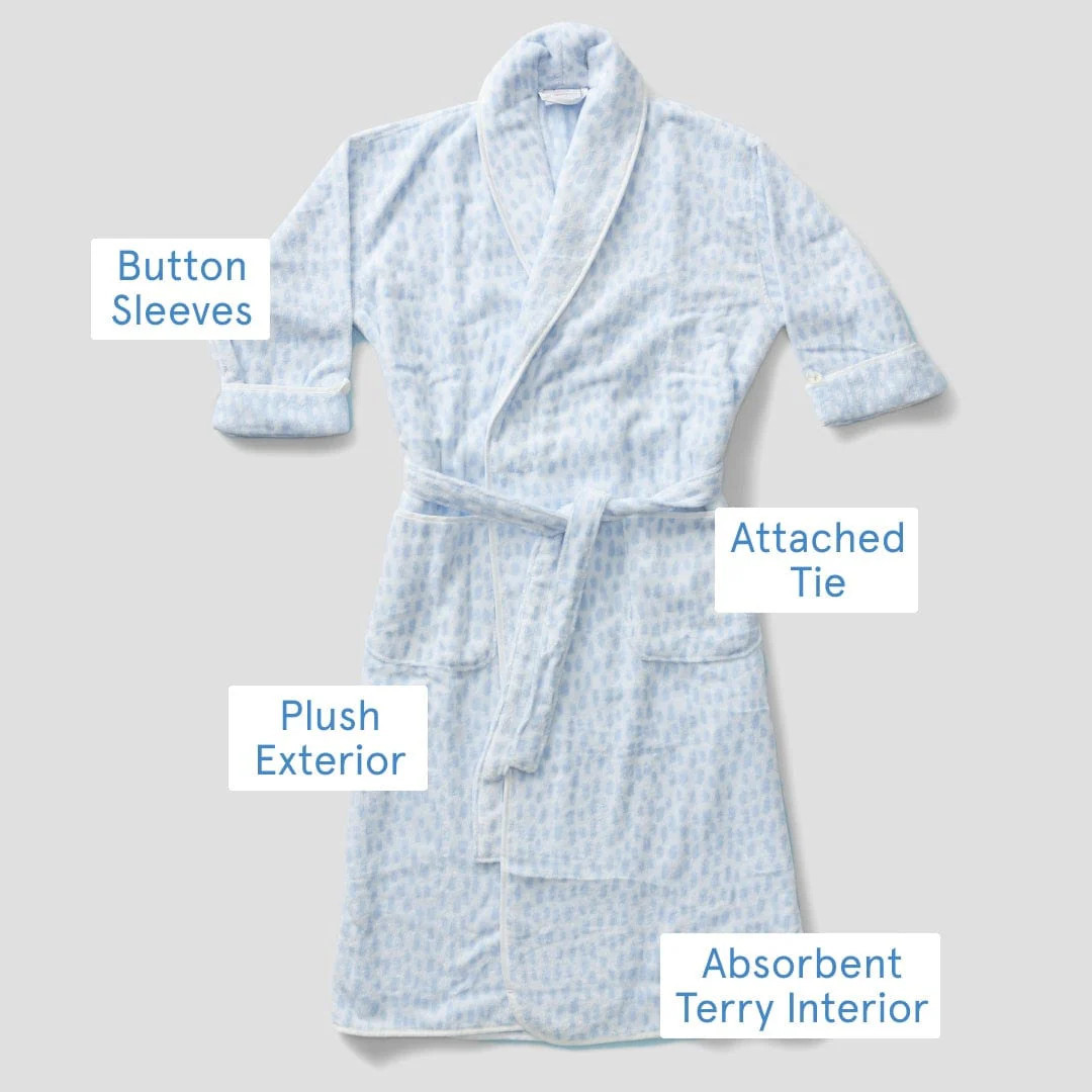 Women’s Personalized Long Plush Luxury Robe | Weezie Towels | Weezie Towels