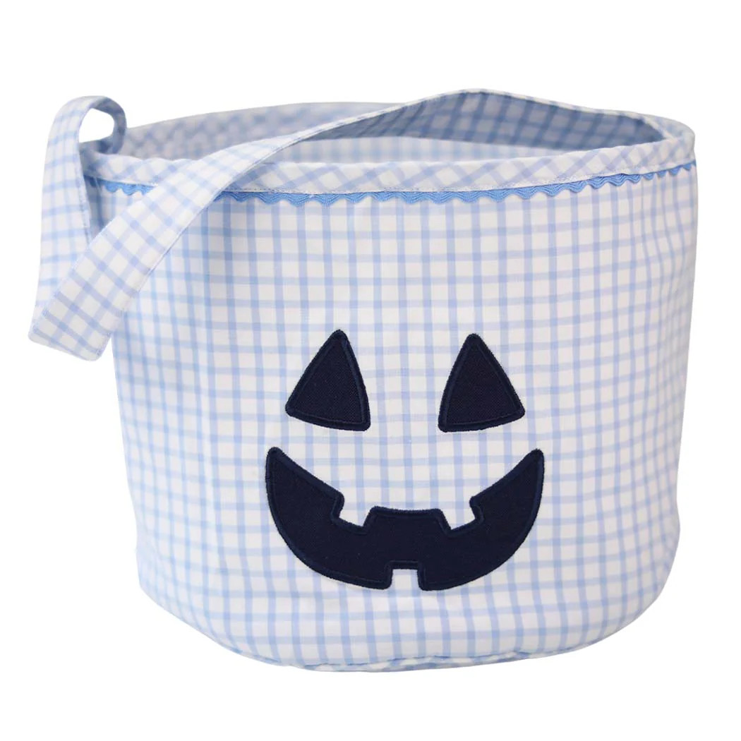 Blue Boo-Tastic Jack-O-Lantern Buckets | The Bella Bean
