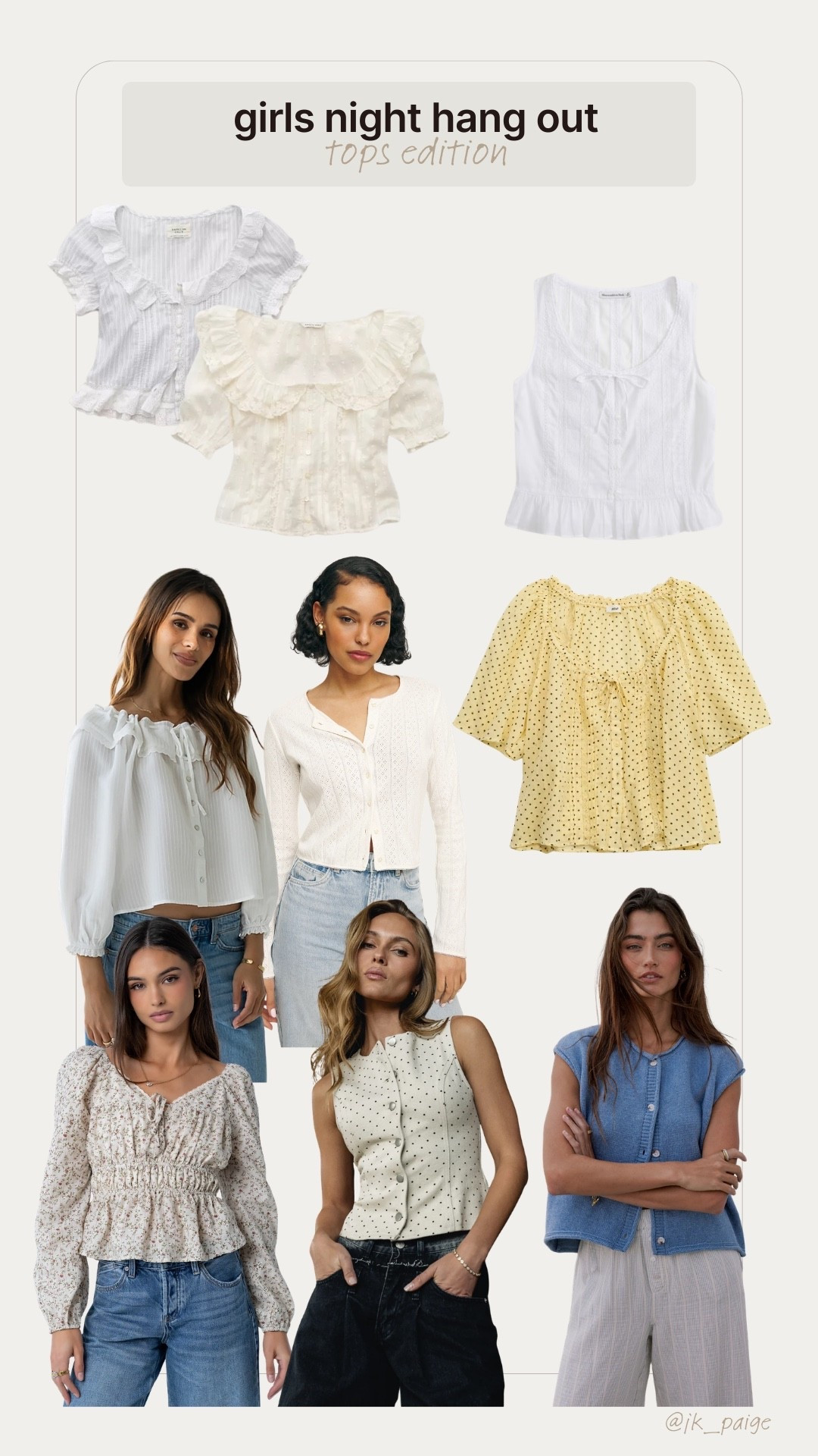 Tops for hanging out with the girls

#LTKdayinmylife #LTKmomlife #LTKootd