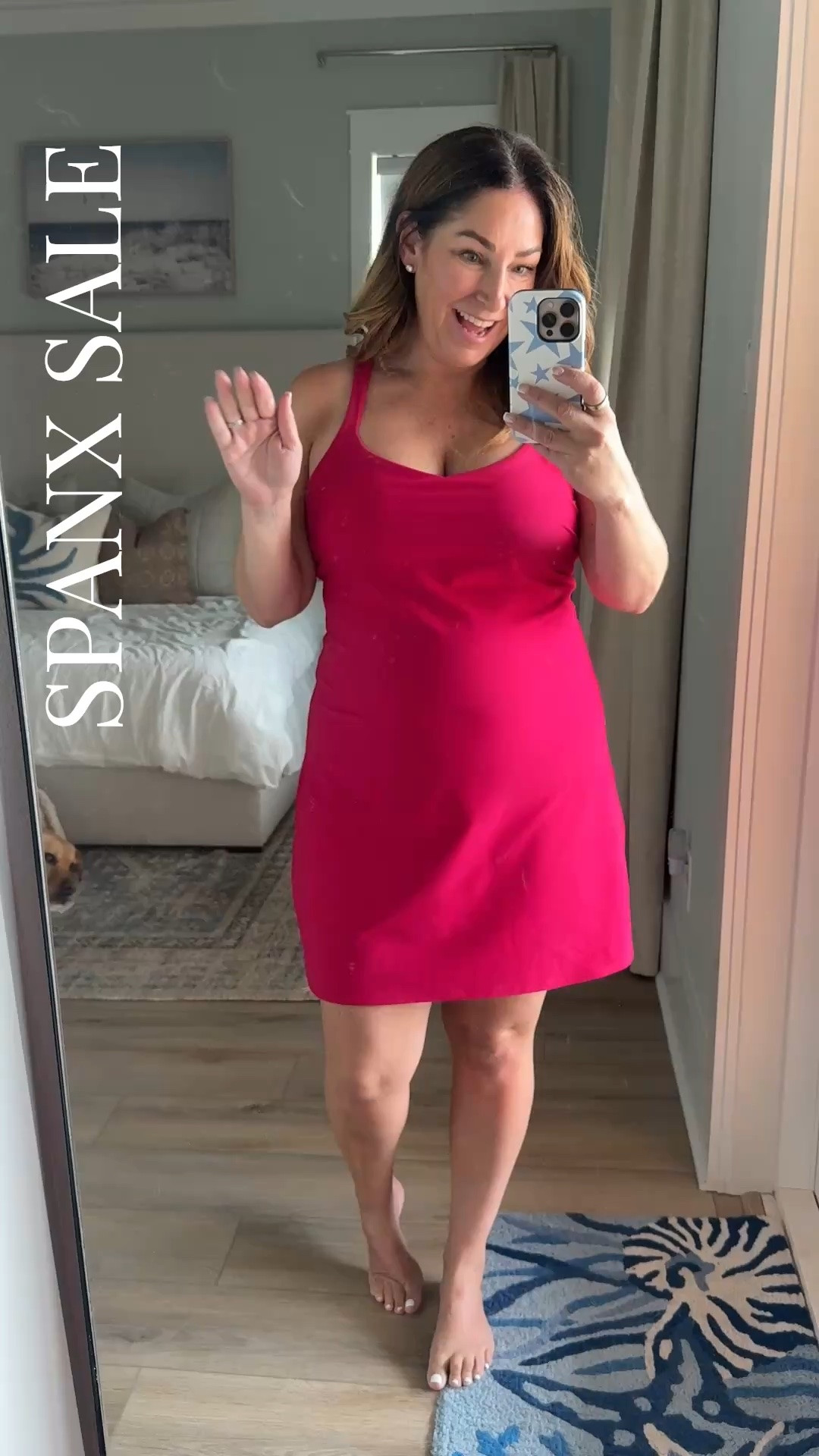 @Spanx  athletic dresses on sale!! Wearing XL size up if inbetween