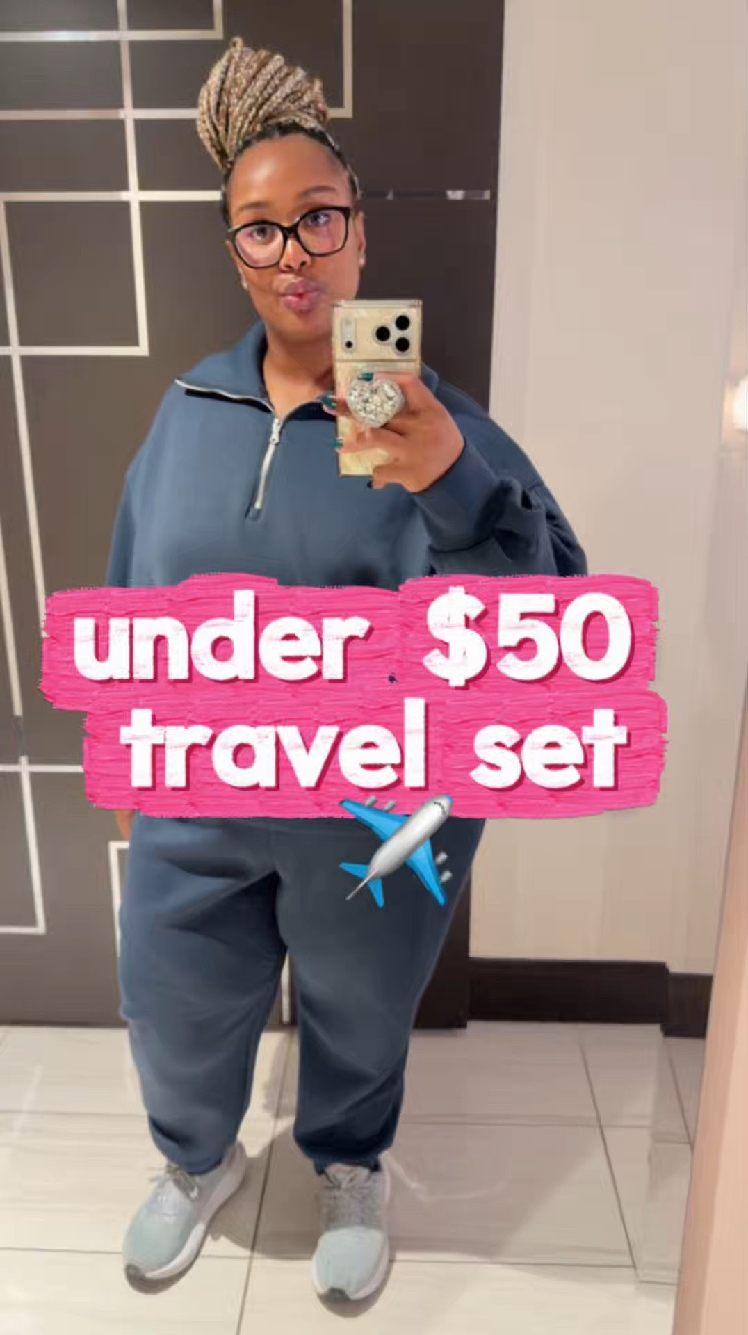 Why do we book 6am flights… then plan stuff the night before?? 😩

This Old Navy set saved me because that wake up call was BRUTAL.
Half zip + joggers = comfy, cute, and warm for those freezing planes 🥶

✔️ super soft (like actually soft)
✔️ easy throw-on airport fit
✔️ full set under $50
✔️ multiple colors + up to 4X

I’m in a 2X for a comfy travel vibe, but could’ve sized down to XL if I wanted it more fitted.

Don’t overthink this…this is a grab-and-go set you’ll wear on repeat. Shop it now before your size disappears 🔥

#LTKSeasonal #LTKSaleAlert #LTKPlusSize