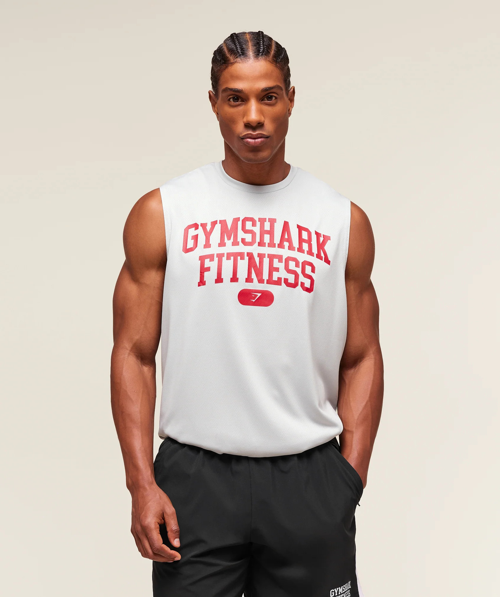 Gymshark Varsity Tank - Light Grey | Gymshark EU
