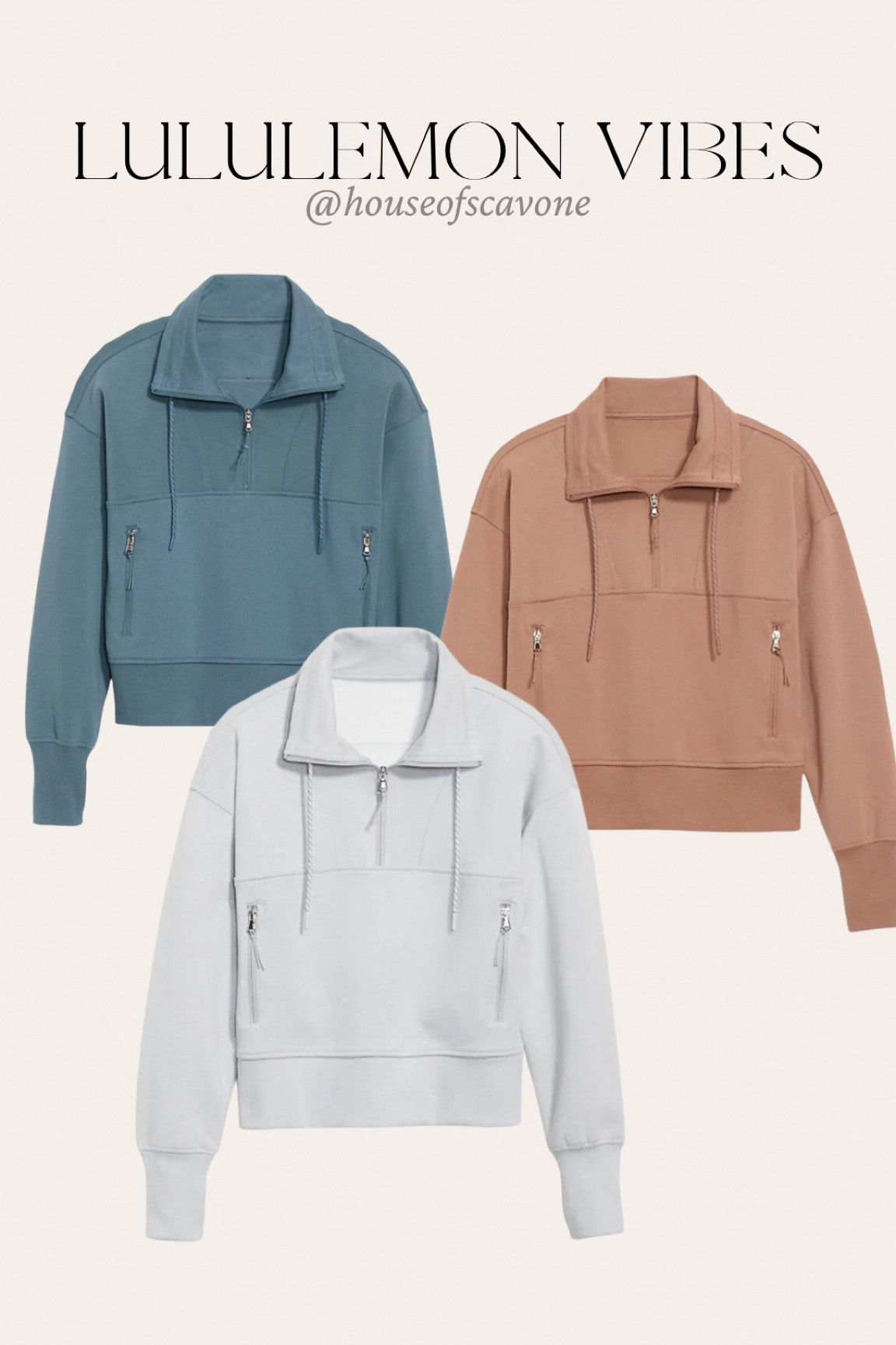 lululemon vibes

#luludupe #lululemondupe #luluvibes #lookforless #styleforless #save #sweater #activewear #loungewear #zip #halfzip 

#LTKFind #LTKfit #LTKhome