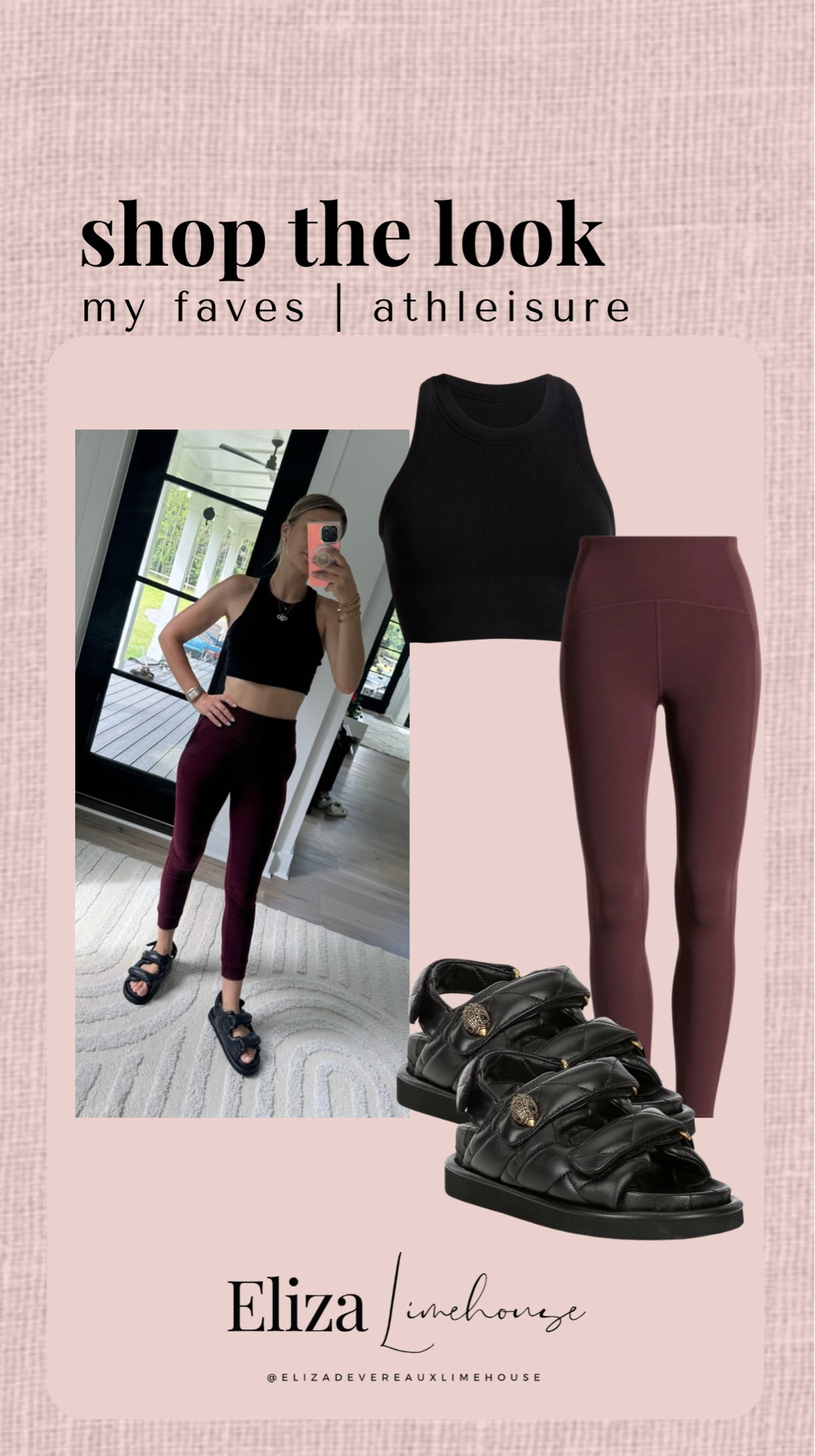 Love a good athleisure outfit! This one is comfy and cute! So that’s a win! 




Alo, athleisure outfits, casual outfits, leggings, crop top, tank top, sandals

#LTKStyleTip #LTKFitness