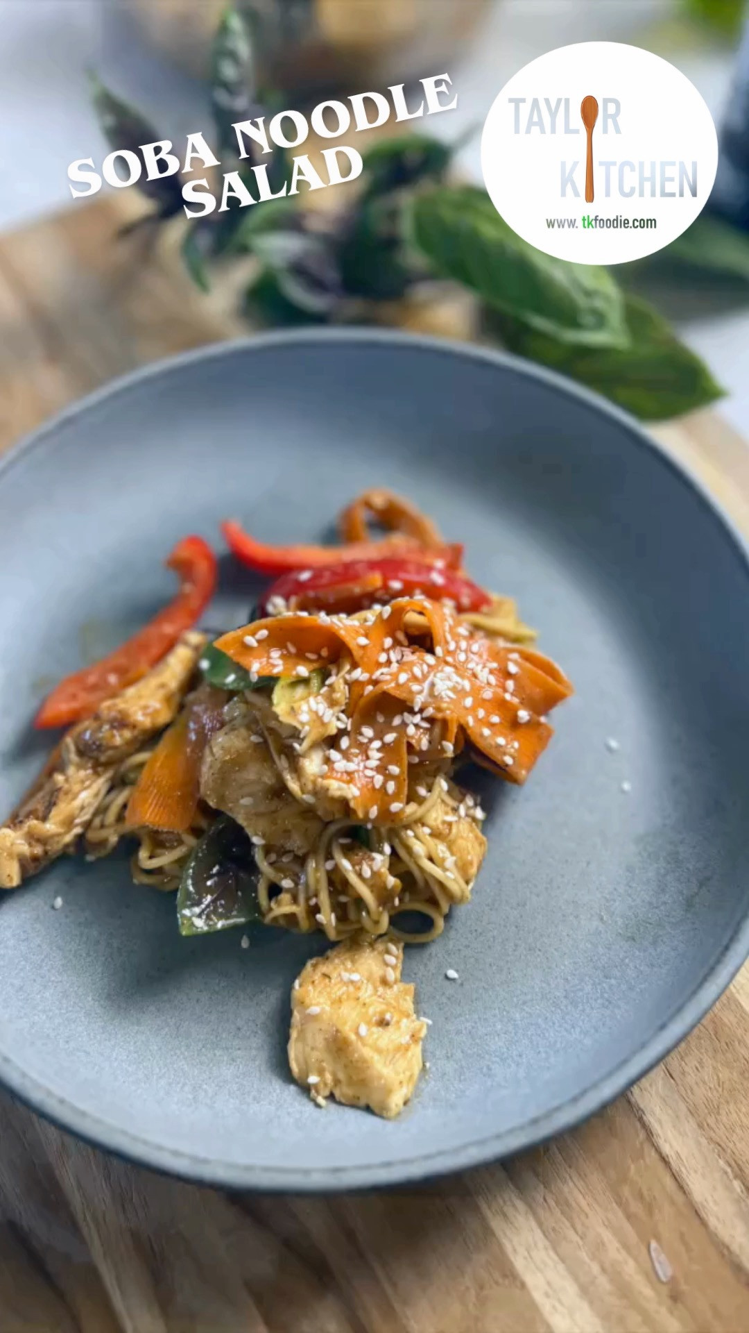 One of my favorite summer salads 🥗has got to be this crave worthy Soba Noodle Salad.  You can make it with or without the chicken in case you're going plant based at any given time.

The kicker is the creamy almond butter dressing with a punch of lime, allure of sesame oil, garlic and ginger. It's also a yummy dipper for chicken tenders 😉

Check out the easy recipe here on TKFoodie.com-https://www.taylorkitchen.net/recipes/speedy-soba-noodle-salad

All the things to get this salad started in your own kitchen are here on my LTK
 

 #LTKfoodie #LTKHome