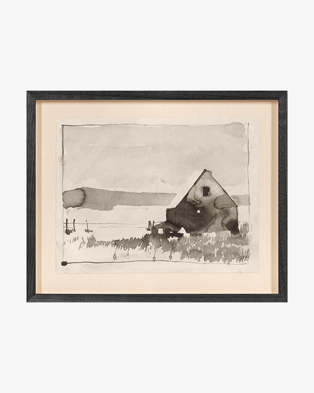 Watercolor Barn II | McGee & Co.