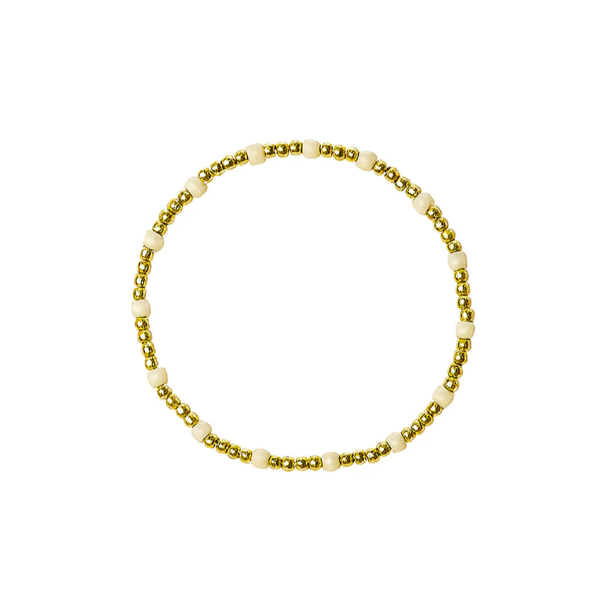 The Bubbly- White | Cocos Beads and Co