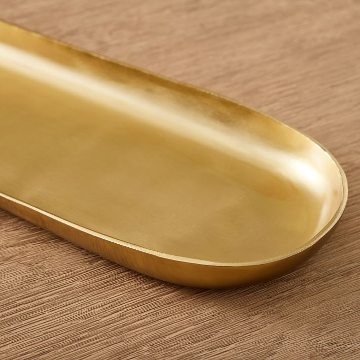 Organic Metal Trays | West Elm | West Elm (US)