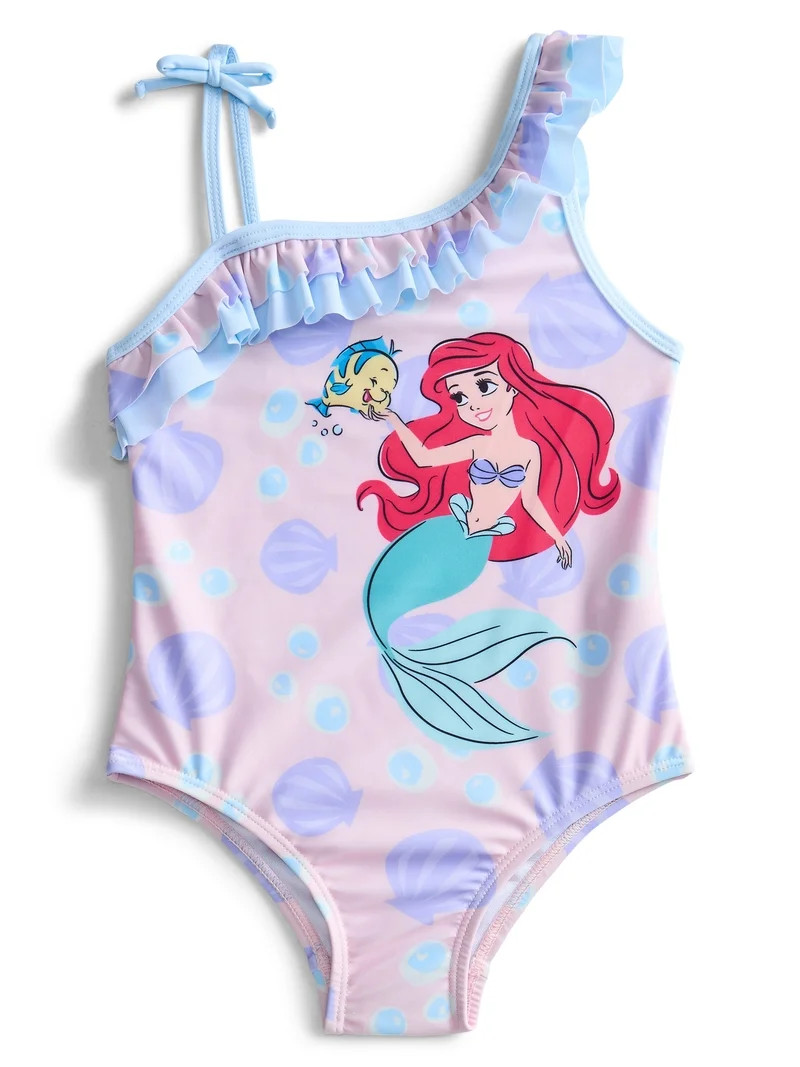 Character Toddler Girl One- Piece Swimsuit, Sizes 12M-5T | Walmart (US)