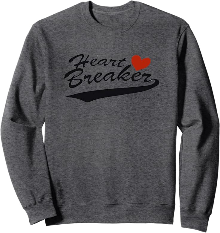 Heart Breaker Happy Valentine's Day for kids men, woman Sweatshirt | Amazon (US)