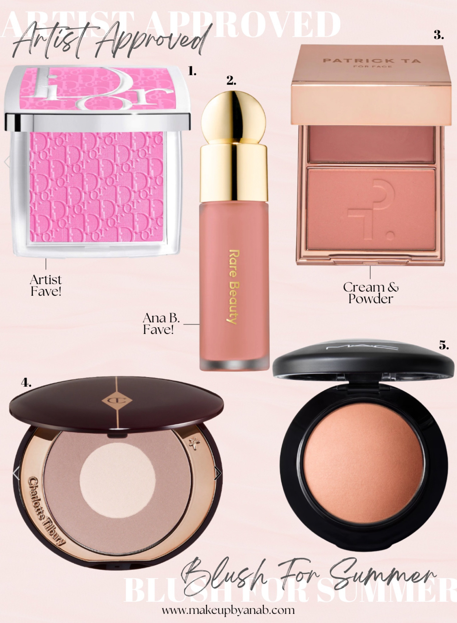 You don’t want to sleep on these MAB Artist approved blushes for summer!

#LTKBeauty #LTKStyleTip #LTKFindsUnder50