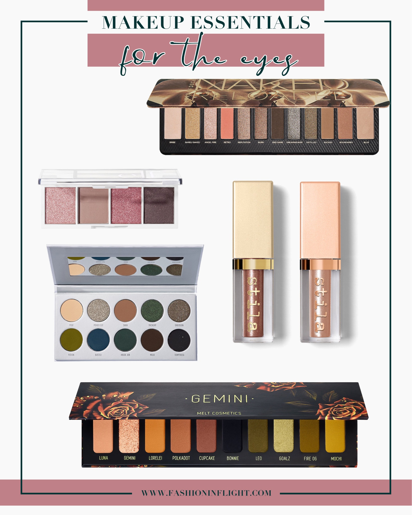 Eyeshadows are my absolute favorite makeup item. I just love all the possibilities that can be created from a few simple colors. These are some of my favorite palettes to create from and the ELF palettes are only $3!!

#LTKunder50 #LTKFind #LTKbeauty