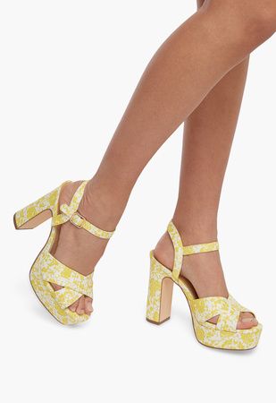 Tina Crossover Platform Sandal | ShoeDazzle