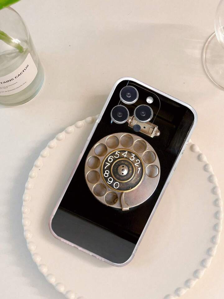 Vintage Telefone Imprimir Capas De Telefone | SHEIN