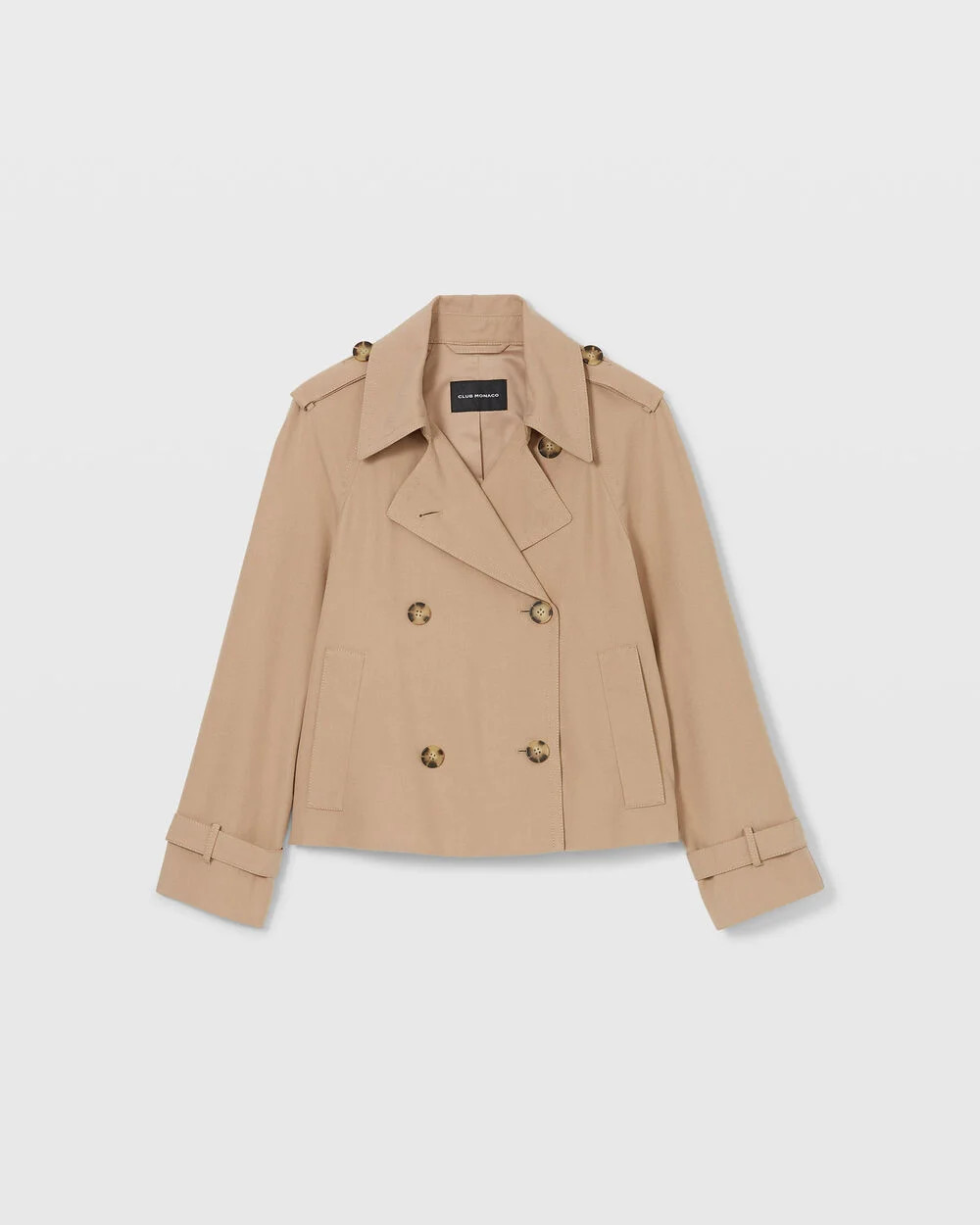 Soft Cropped Trench | Club Monaco (Global)