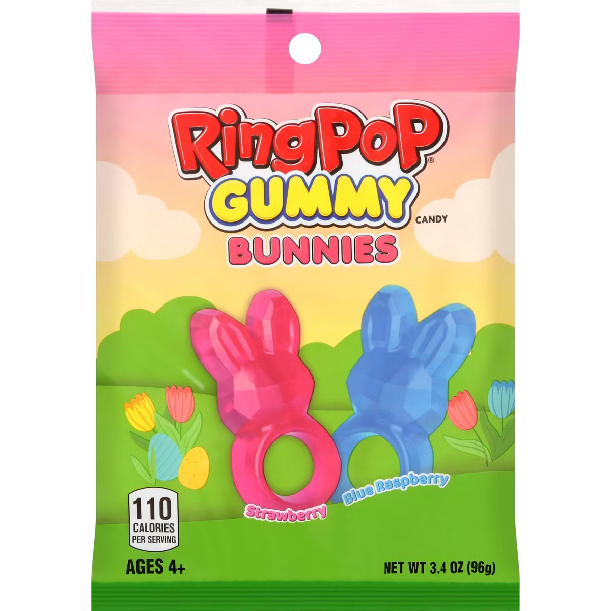 Ring Pop Easter Gummies Peg Bag - 3.4oz | Target