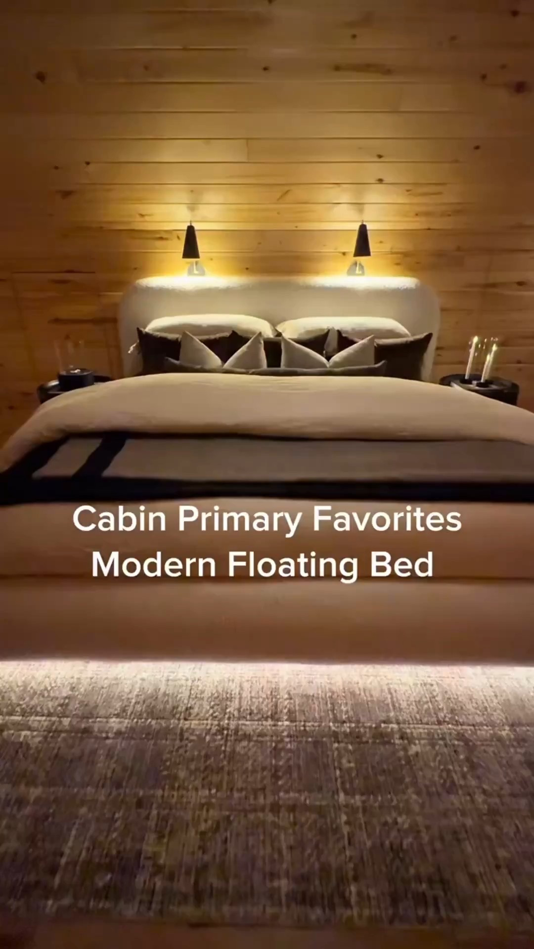 Absolutely nothing feels more luxurious than a floating bed frame with a sleek, modern twist. It adds such a high‑end, contemporary look to any space, and it’s truly one of my favorite pieces every time I visit my cabin. 🫶


#floatingbed #modernbedroom #luxurybedroom #bedroomdesign #bedroomdecor #contemporaryfurniture #bedroominspiration #modernhome #interiordesign #homedecor #decorideas #interiorstyle #luxuryhomes


#LTKHome #LTKvlog #LTKdayinmylife