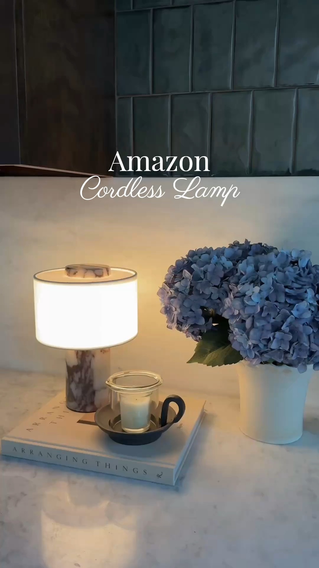 Amazon cordless lamp!