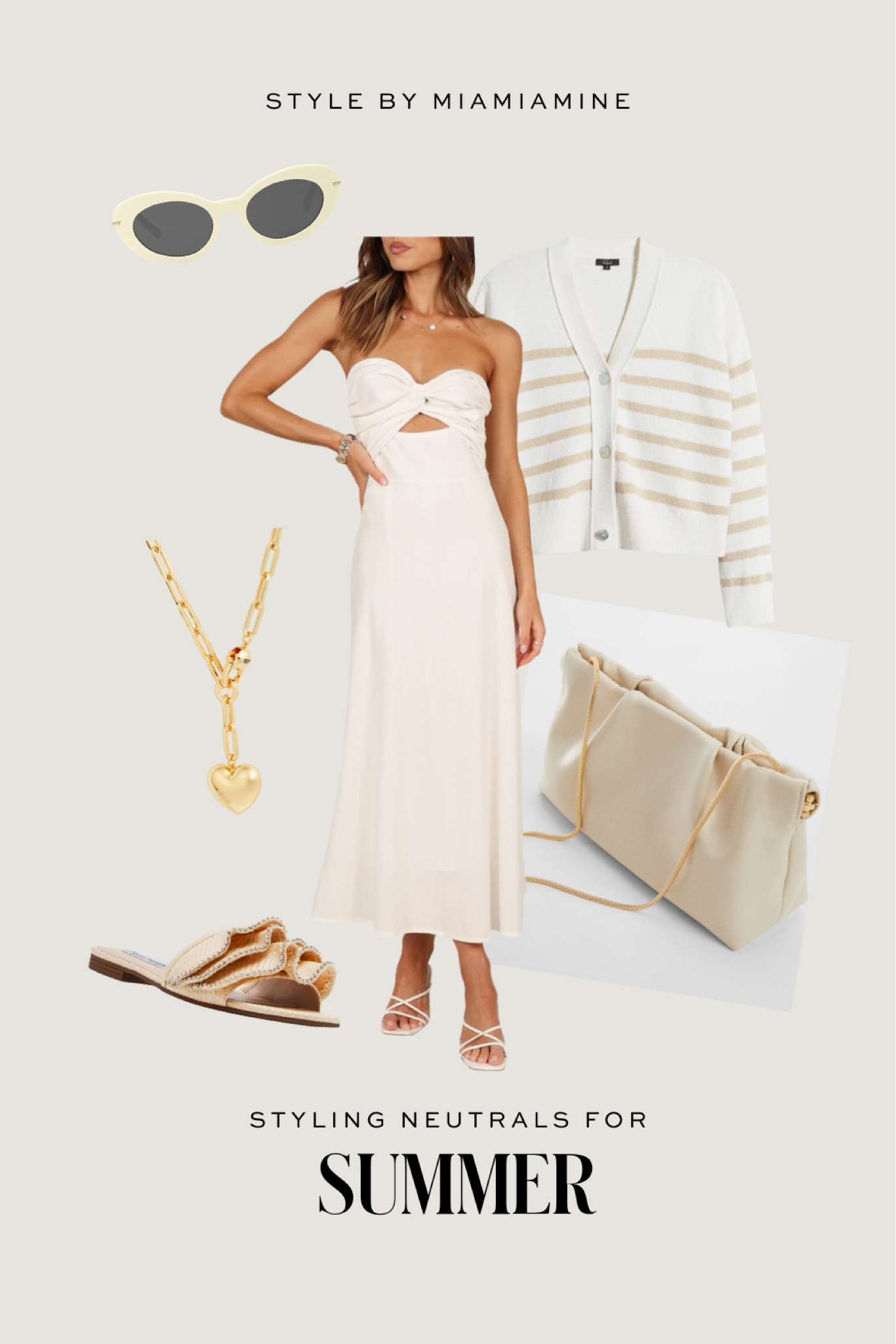 Chic summer outfit / 4th of July outfit
White summer dress under $100
Rails stripe cardigan
Steve Madden raffia slides
Mango white clutch

#LTKFindsUnder100 #LTKStyleTip #LTKSeasonal