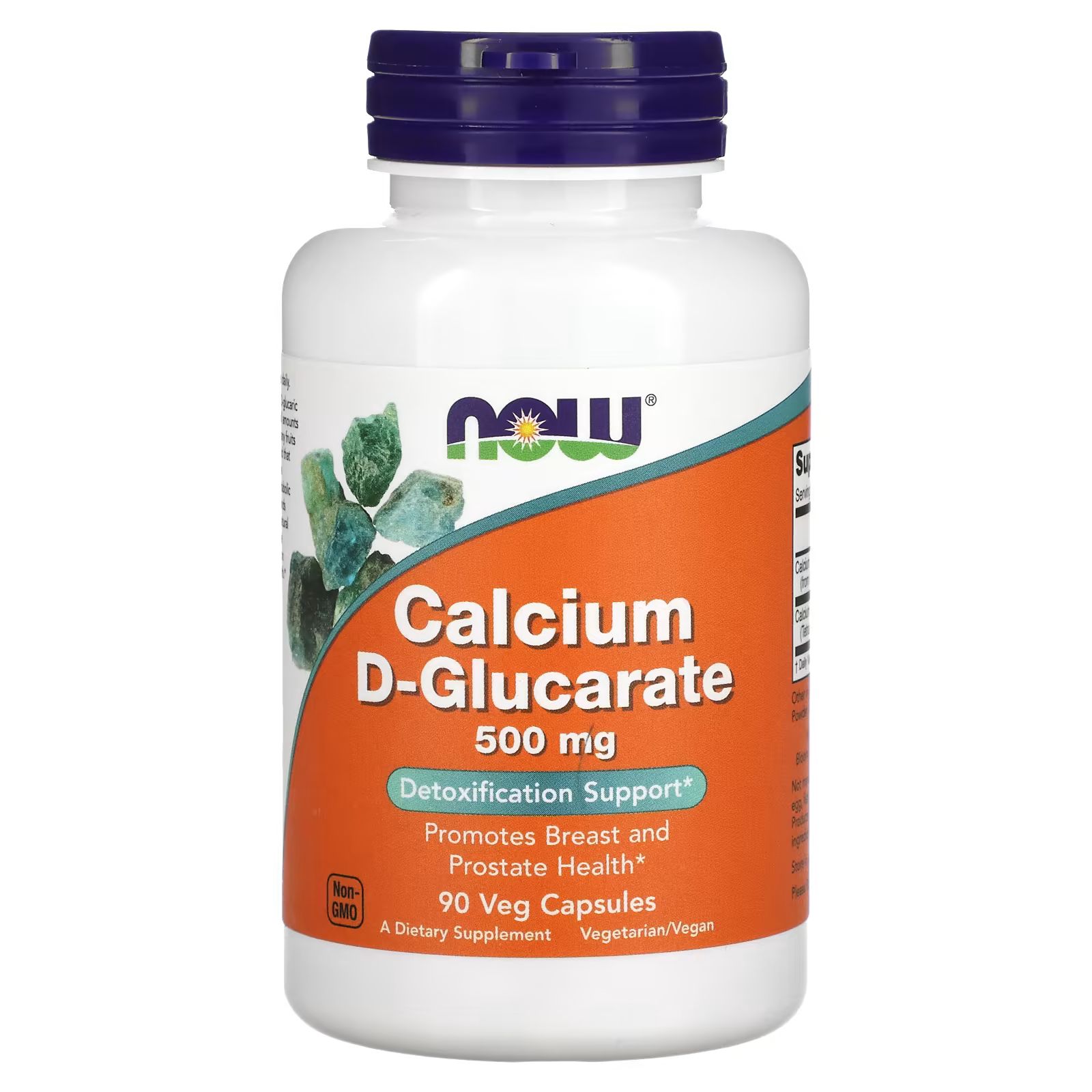 Calcium D-Glucarate, 500 mg, 90 Veg Capsules | iHerb