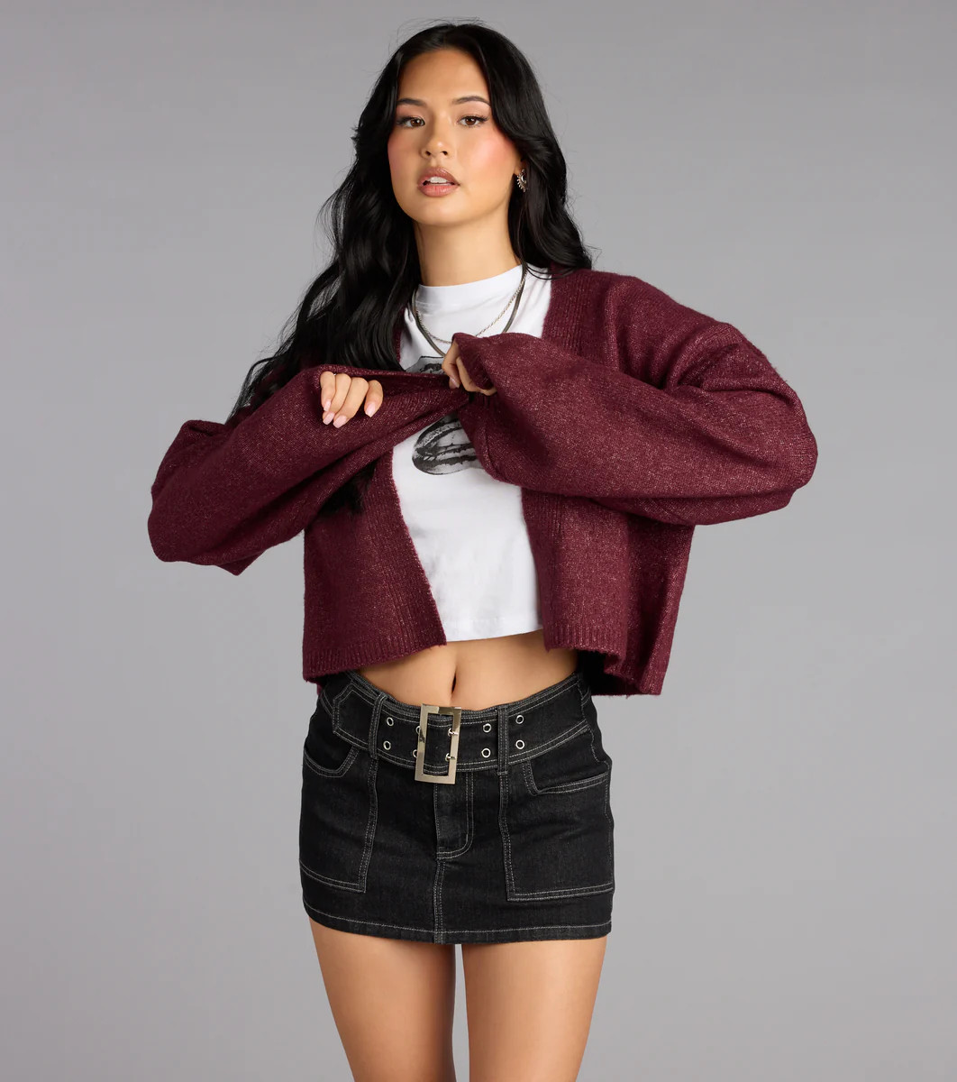 Cozy Crush Oversized Knit Cardigan | Windsor Stores