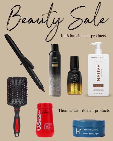 Kat Jamieson shares her favorite hair products on sale at @Walmart. Haircare, men’s hair, beauty, makeup, curling iron, shampoo, conditioner, hair oil, dry shampoo, sale. #walmartpartner #walmartbeauty

#LTKbeauty #LTKfindsunder50 #LTKsalealert