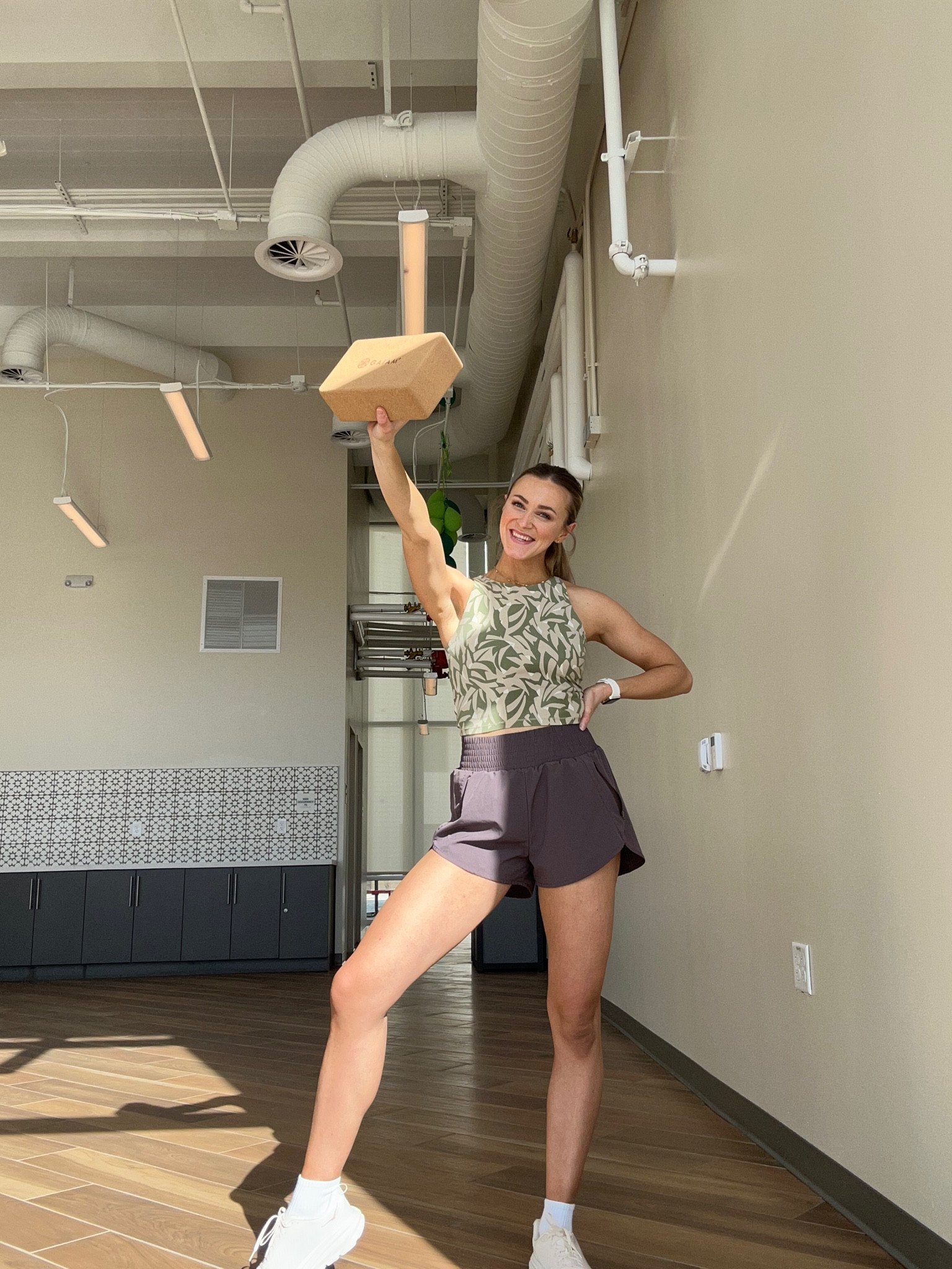 These workout shorts are so flattering and have a pocket! They also have a built in liner, which I love. I’m wearing medium! Fits TTS. 

#LTKfindsunder50