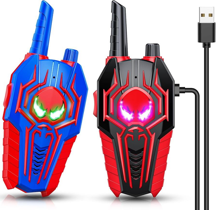 Rechargeable Walkie Talkies for Kids: Toys Gifts for 3 4 5 6 7 8 Year Old Boys Girls Ages 5-7 Kid... | Amazon (US)