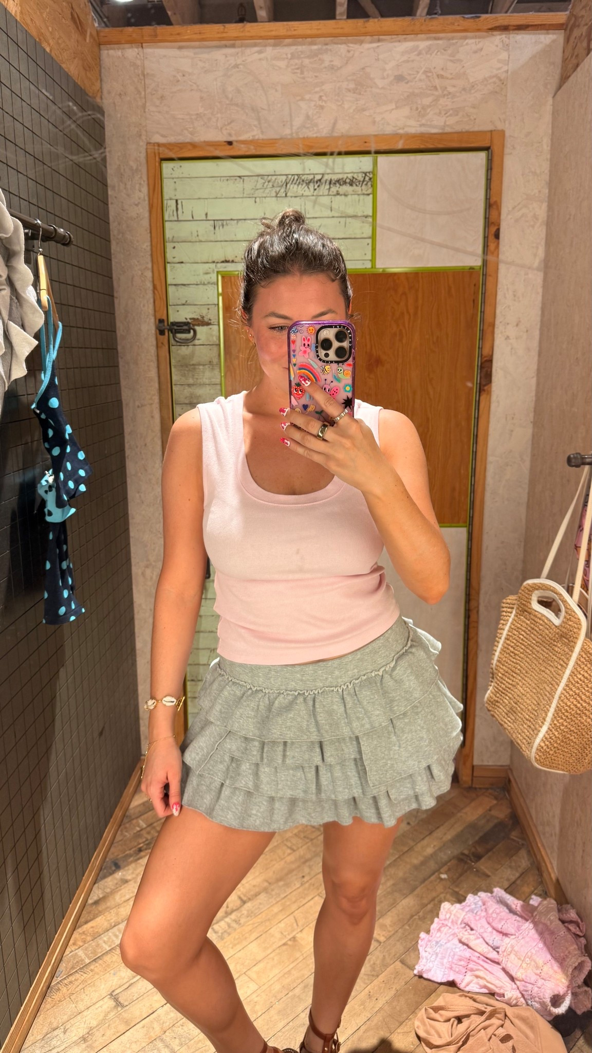 it’s a YES from me 😍 I love anything cute, girlie, and pink so you bet this outfit is going to be permanently in my rotation ✨ tank is from free people, ruffle skort is urban outfitters! 

#LTKgrwm #LTKdayinmylife #LTKootd