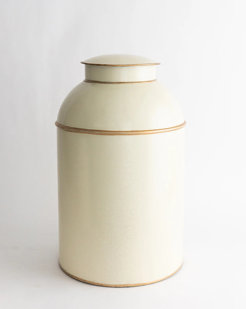 Ivory & Gold Jar | McGee & Co.