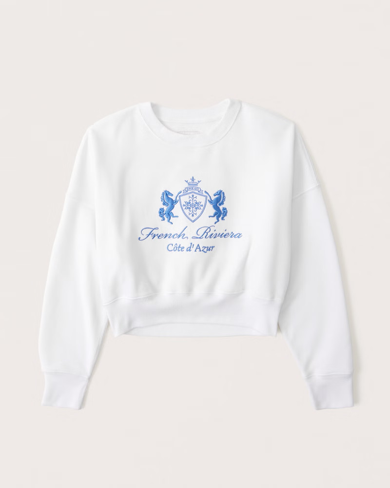 Women's Vintage Wedge Graphic Sweatshirt | Women's Tops | Abercrombie.com | Abercrombie & Fitch (US)