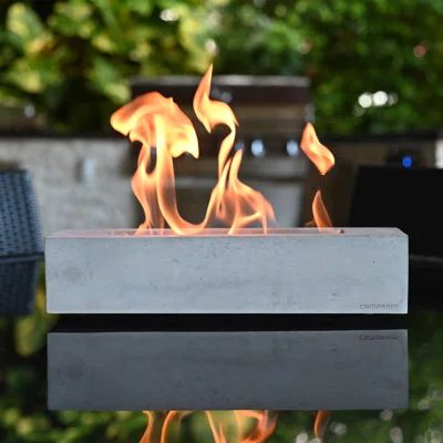 Touch of ECO Stone Ethanol Outdoor Tabletop Fireplace | Wayfair | Wayfair North America