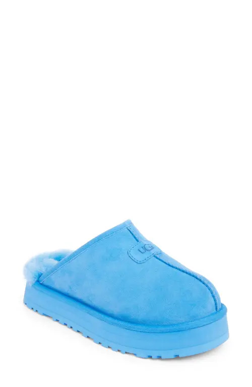 UGG(r) Discoquette Genuine Shearling Slide Slipper in Big Sky at Nordstrom, Size 8 | Nordstrom