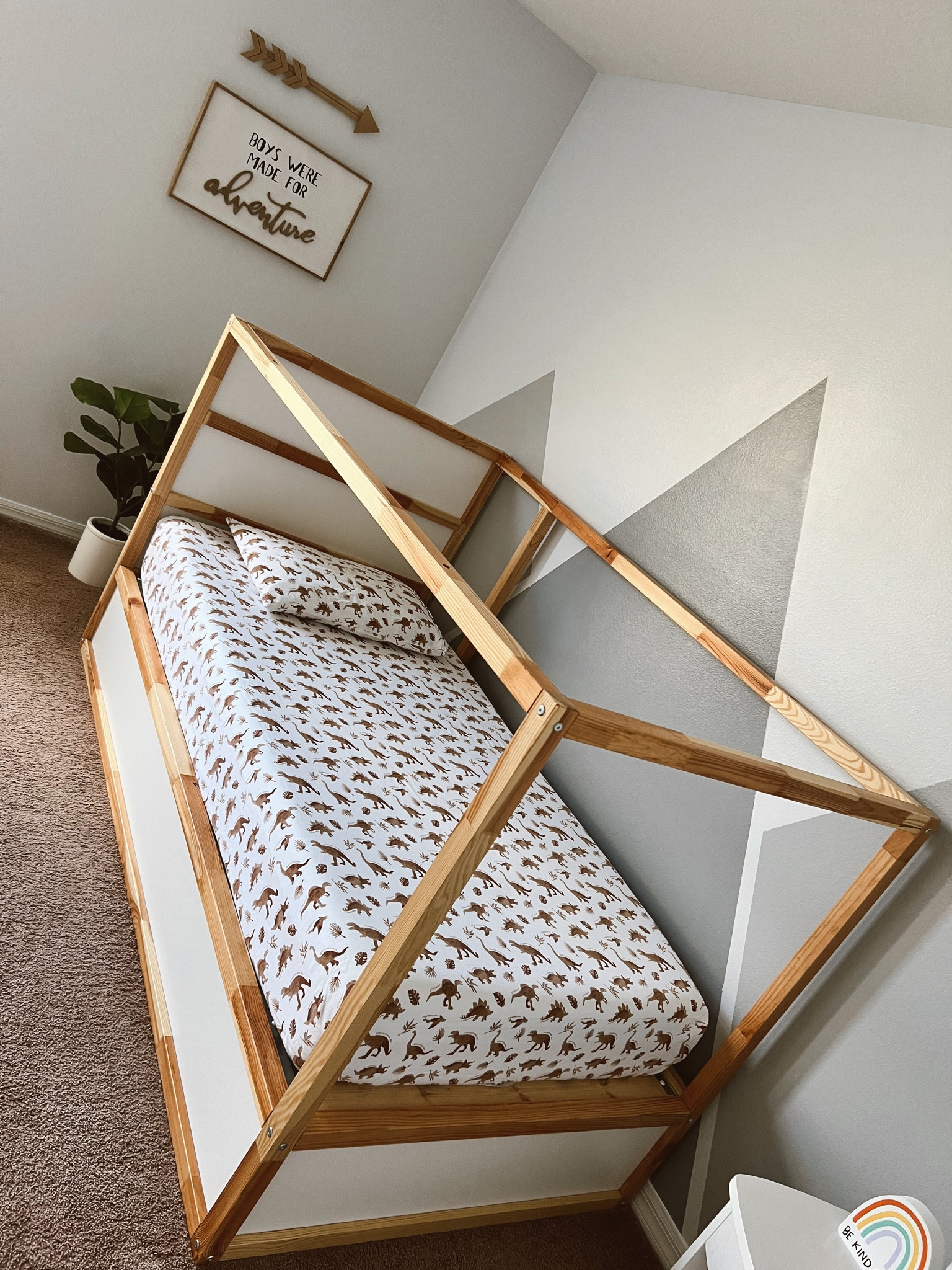 Reversible bed, white/pine, Twin.

#LTKkids #LTKFind #LTKhome