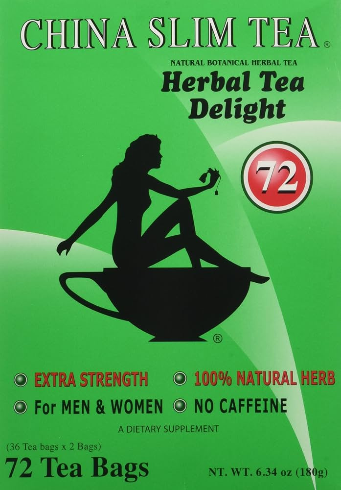 China Slim Tea Extra Strength For Men and Women 72 Tea Bags | Amazon (US)