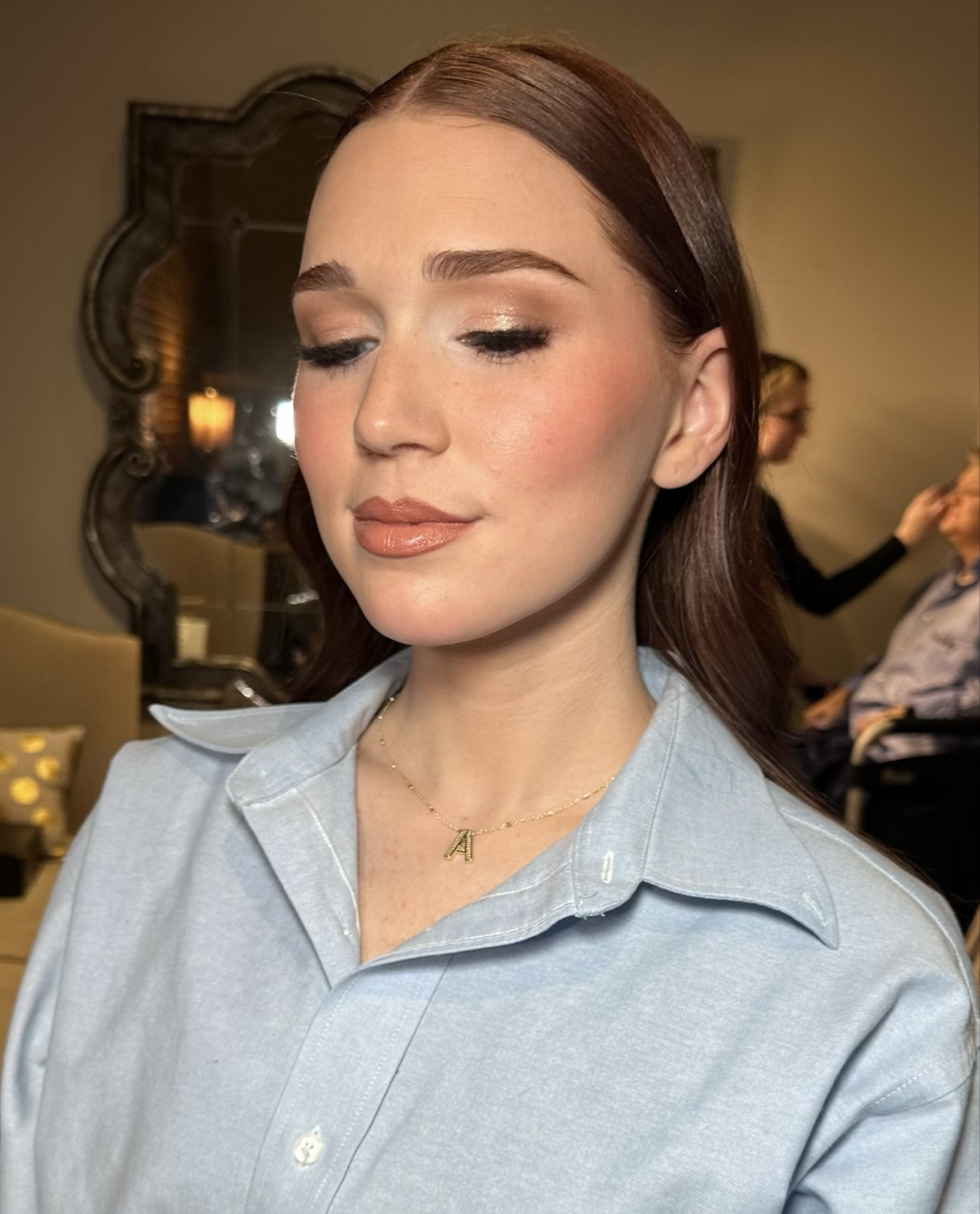 Bridesmaid glam 🤍✨💍