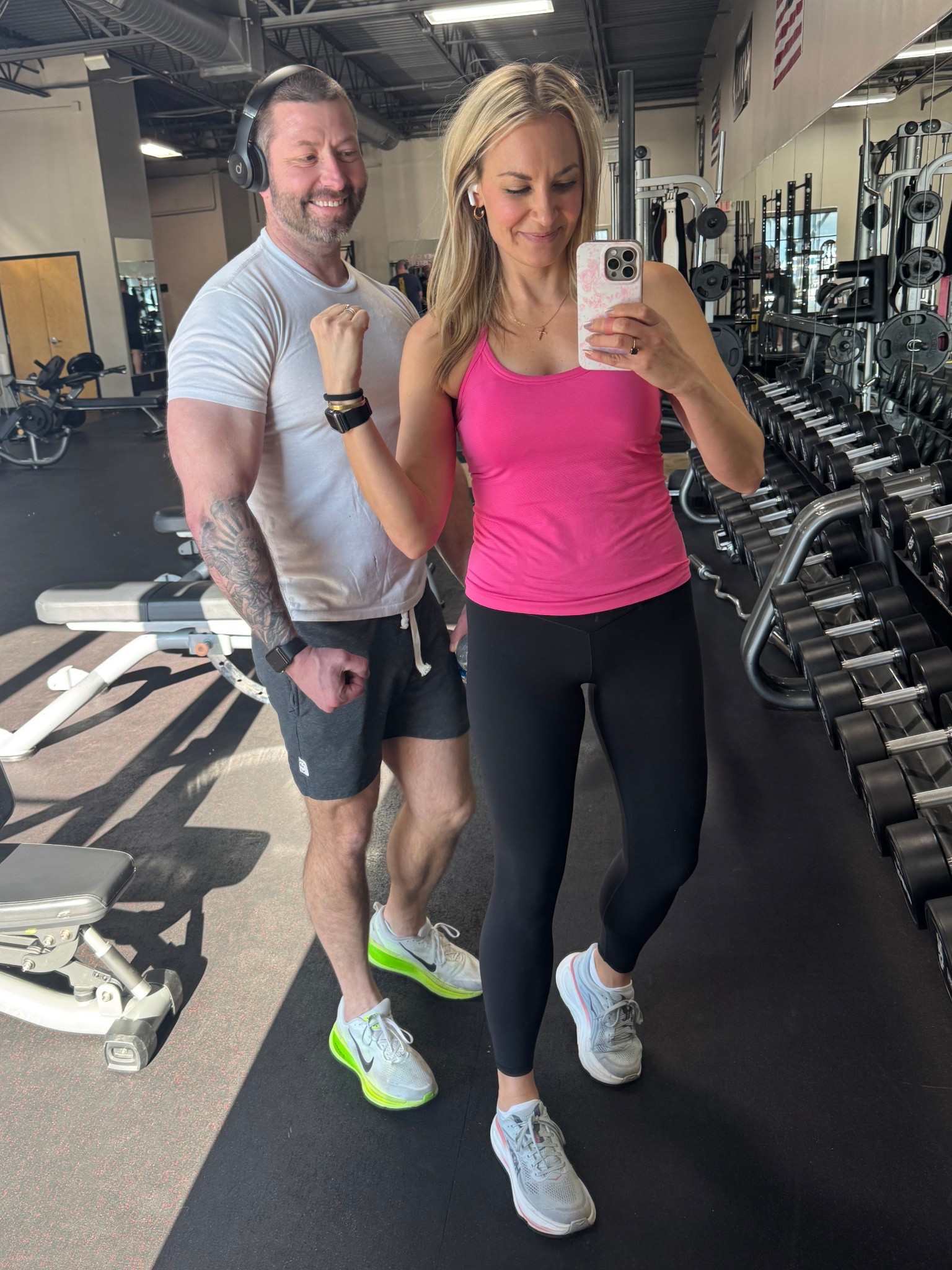 Workout OOTD. Fave leggings. Love the fit of this top. 💪

#LTKfitnessgoals #LTKTall #LTKOver40