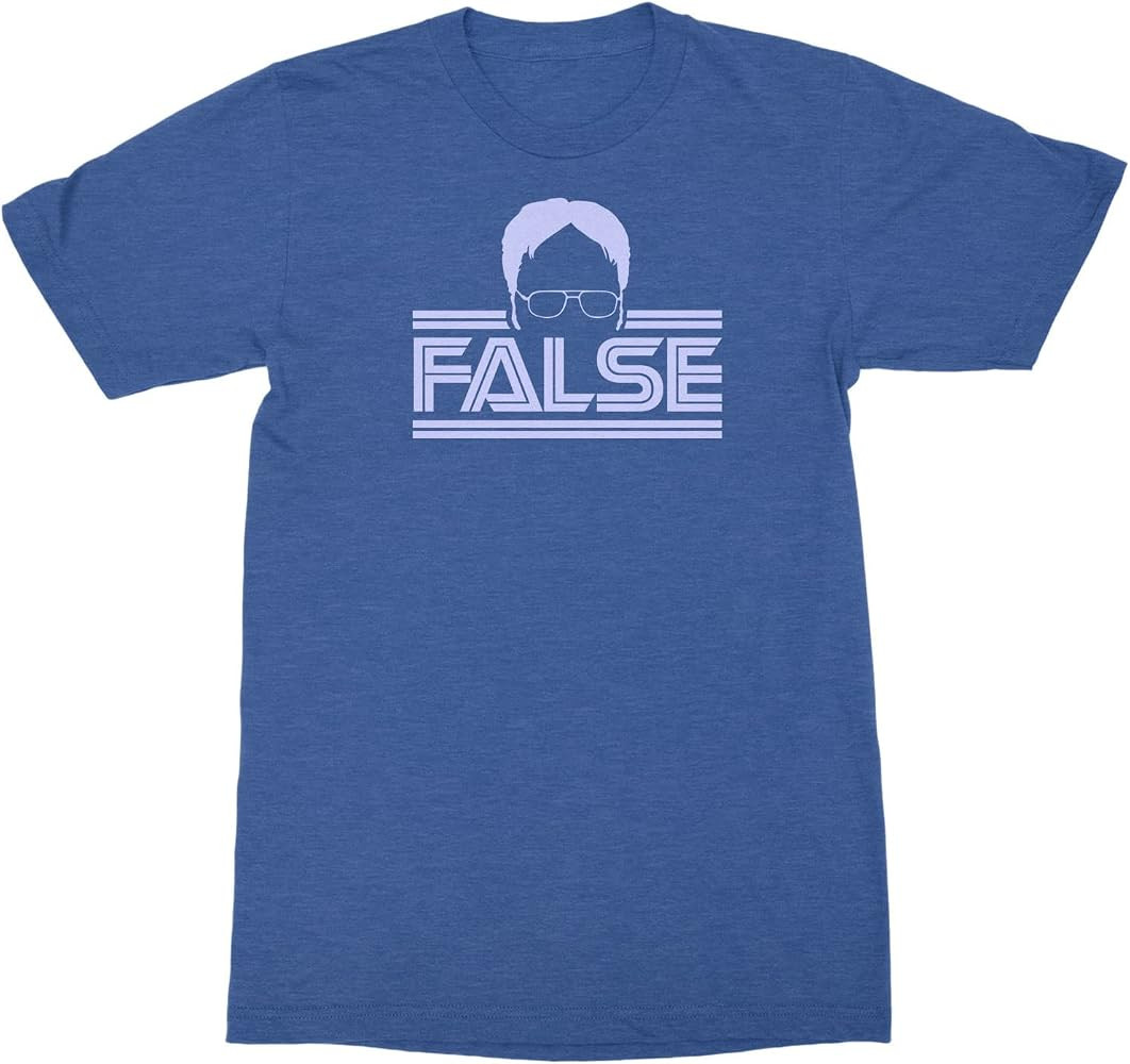 The Office Men's Dwight Silhouette False Graphic T-Shirt Tee | Amazon (US)